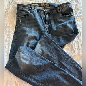 Kut from the Kluth midrise jeans.